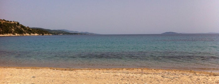 Παραλία Άη Γιάννη is one of Sithonia's beaches.