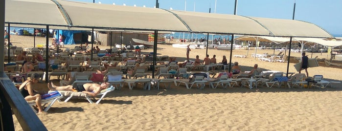 Side Star Resort Hotel Plajı is one of Orte, die Sadık gefallen.