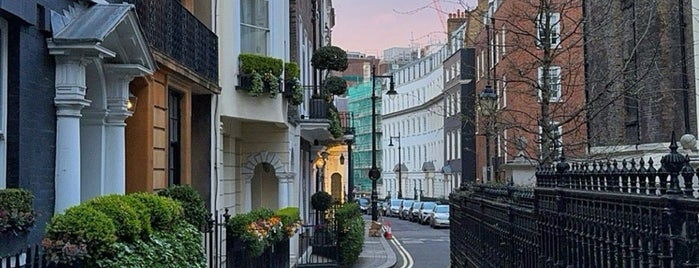 Mayfair is one of London.