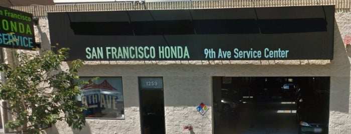 San Francisco Honda 9th Ave. Service Center is one of Tantek’s Liked Places.