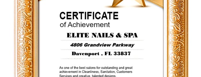 Elite Nails & Spa is one of Davenport FL Shops - www.ridgeassembly.org.