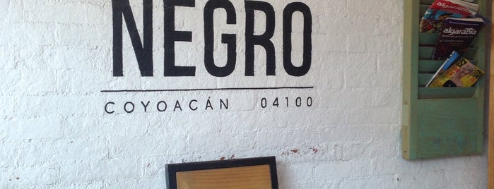Café Negro is one of Los Mejores Cafés de Especialidad del DF.