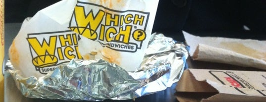 Which Wich? Superior Sandwiches is one of Tempat yang Disukai Jim.