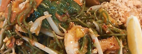 Green Phad Thai is one of Asian Food.