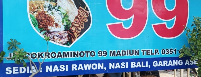 Nasi Pecel 99 Madiun is one of Famous.