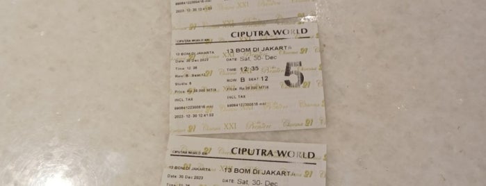 Ciputra World XXI is one of Surabaya.