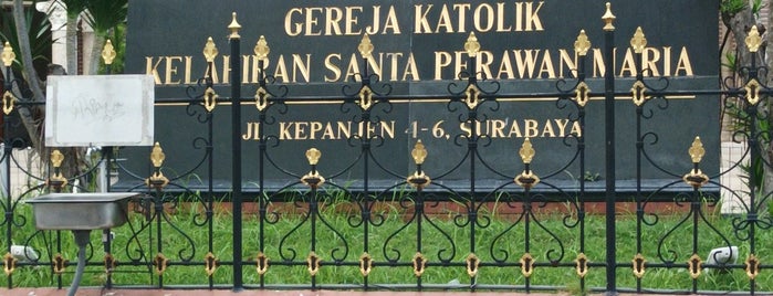 Gereja Katolik Kelahiran Santa Perawan Maria is one of Surabaya.