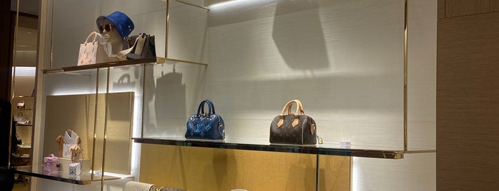 Louis Vuitton is one of stores.