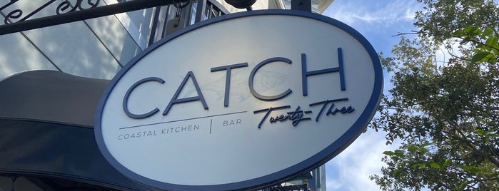 Catch Twenty Three is one of Top 10 places to try this season.