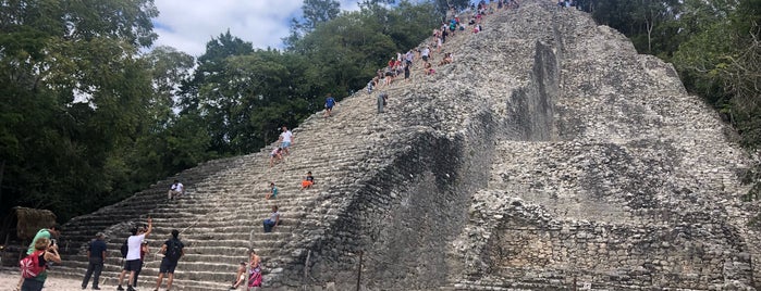 Coba Mayan Village is one of Cancún.