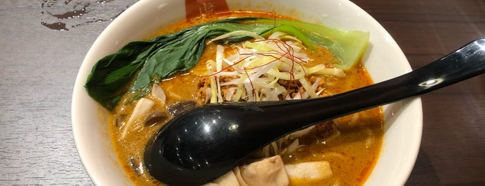 Menya Itadori is one of Dandan noodles.