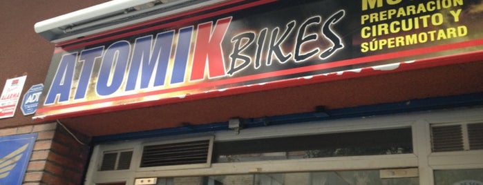 Atomik Bikes is one of Lugares favoritos de Xavi.