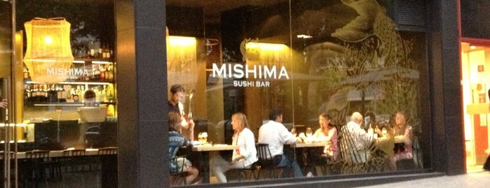 Mishima Sushi Bar is one of Lieux sauvegardés par Marta.