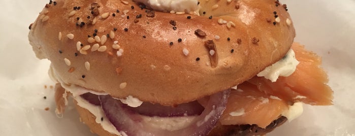 Bagel Station is one of The 11 Best Places for Bagels in Winston-Salem.