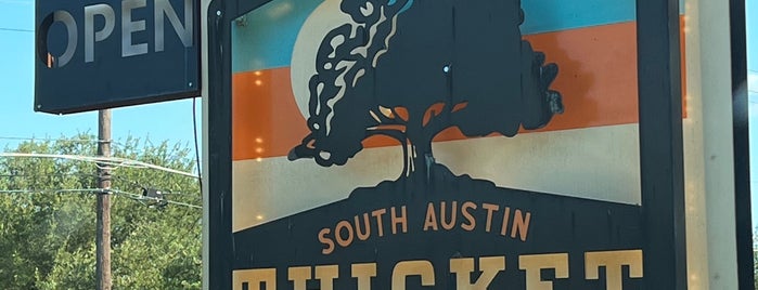 Thicket South Austin Food Park is one of ATX Parents.