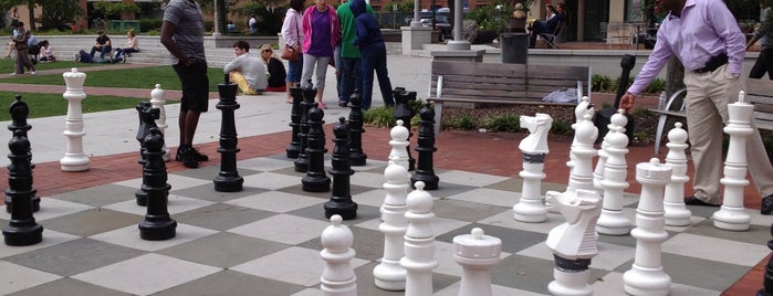 Ellis Square is one of Amélie's Favorite Spots in Savannah, Georgia.