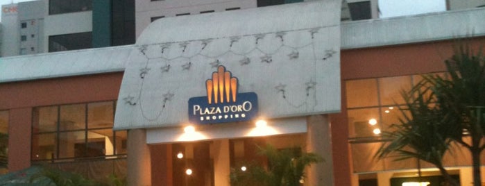Plaza D'oro Shopping is one of Goiânia.