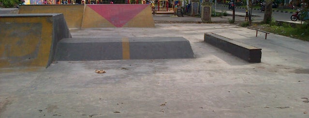 Udayana skatepark is one of Guide to Mataram's best spots.