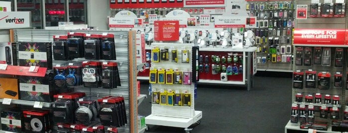 RadioShack is one of places to shop.