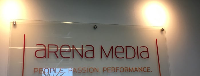 Arena Media Comunications is one of Trabajo y pasatiempos.