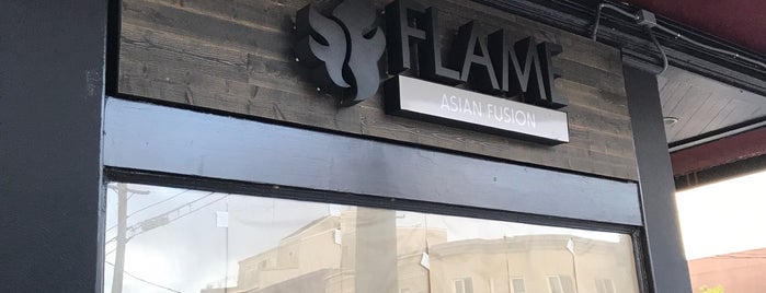 The Flame is one of Asian Food.