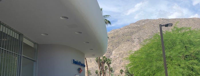Bank of America is one of Palm Springs Mid Century Modern Architecture.