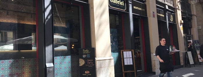 Gabriel is one of Barça restaurants.