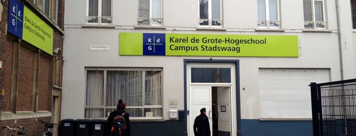 Karel de Grote Hogeschool Campus Stadswaag is one of Belgium / Schools.