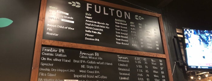 Fulton Brewing Company is one of Drink Local 🍺.