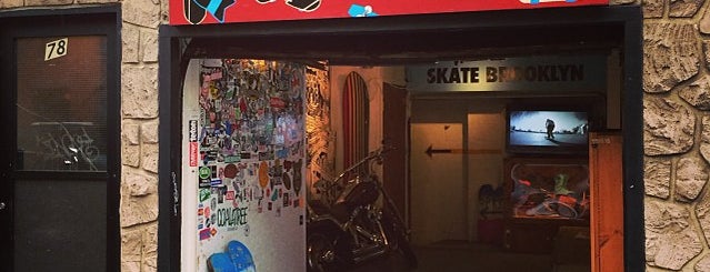 Skate Brooklyn is one of New York shops.