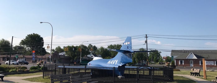 Blue Navy Plane is one of Parks, Trails, Bike Paths.