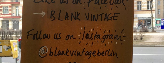 Blank Vintage Berlin is one of Berlin.