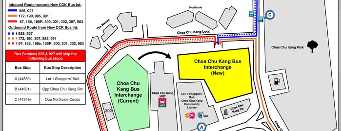 Choa Chu Kang Bus Interchange is one of Singapore.