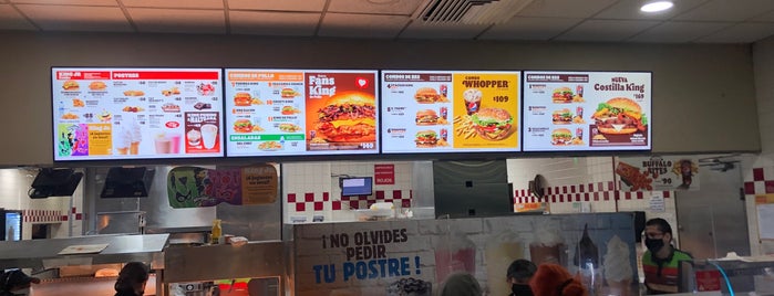 Burger King is one of Cancún.