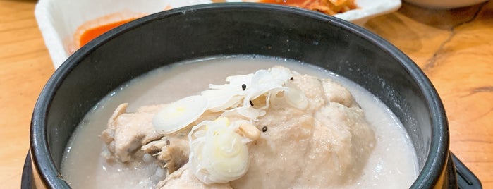高麗漢方参鶏湯 is one of ランチ.