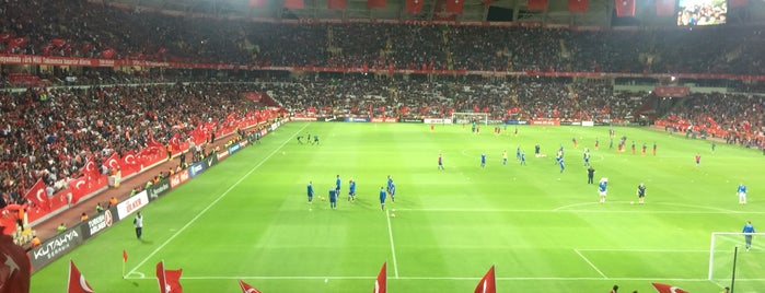 Konya Büyükşehir Stadyumu is one of Demenさんのお気に入りスポット.