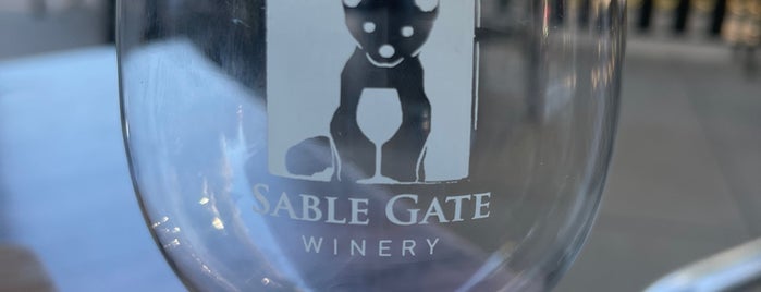 Sable Gate Winery is one of htown goals.