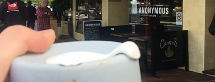 Anonymous Café is one of Australia.