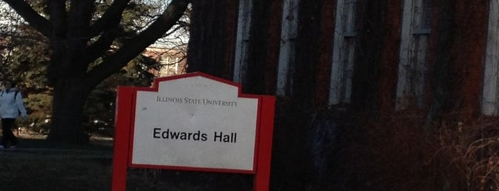 Edwards Hall is one of My Usual Places.