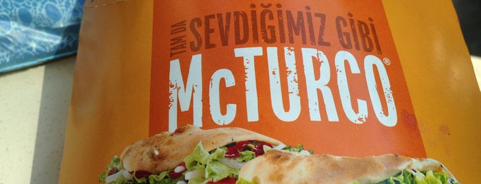 McDonald's is one of İstanbul.