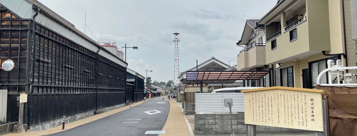 鵜沼宿本陣跡 is one of 日本の街道・古道.