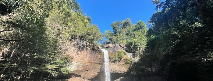 น้ำตกเหวสุวัต is one of Khao Yai National Park.