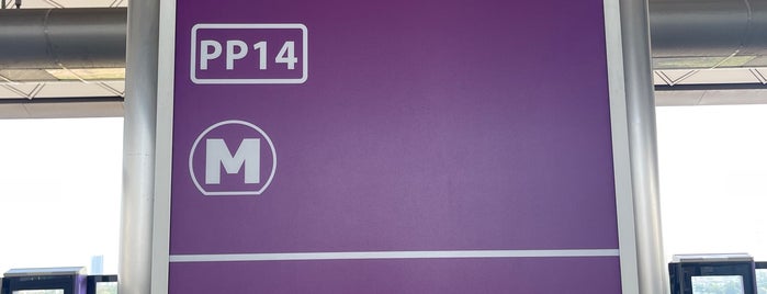 MRT วงศ์สว่าง (PP14) is one of MRT - Purple Line.