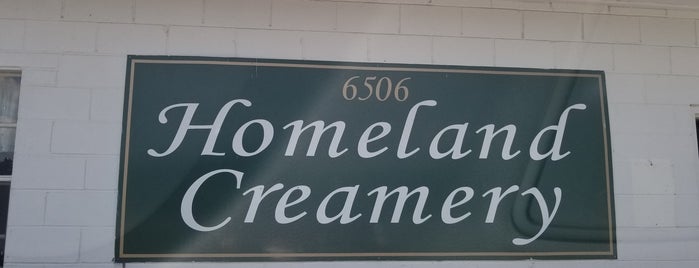 Homeland Creamery is one of Locais curtidos por Allan.