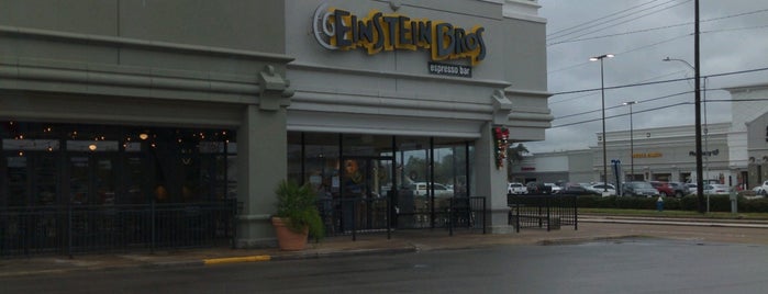 Einstein Bros Bagels is one of Houston Food.