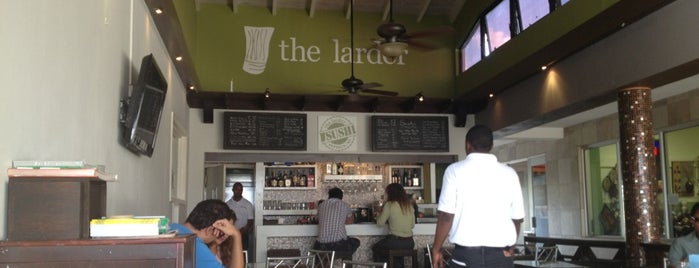 The Larder is one of Antigua.