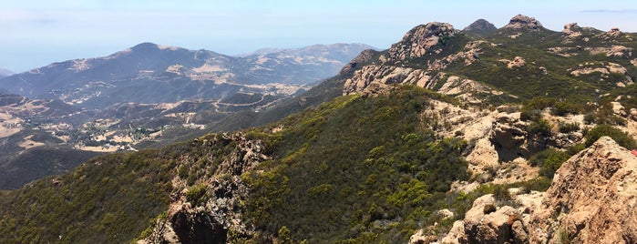 Sandstone Peak (actual peak) - Mt. Allen is one of Nobody Hikes in L.A..