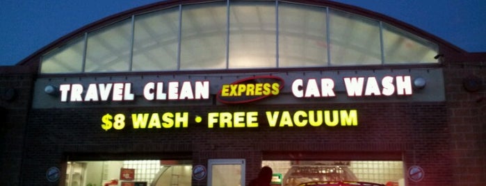 Travel Clean Express Car Wash is one of David : понравившиеся места.