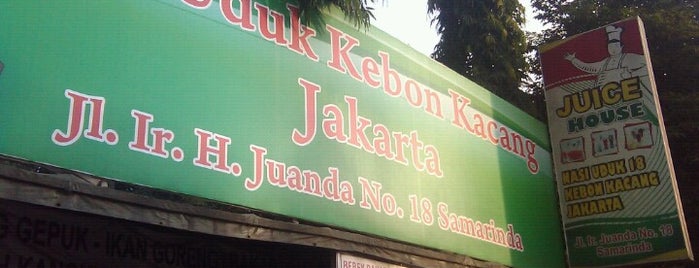 Nasi Uduk Kebon Kacang is one of Wisata Kuliner Samarinda.