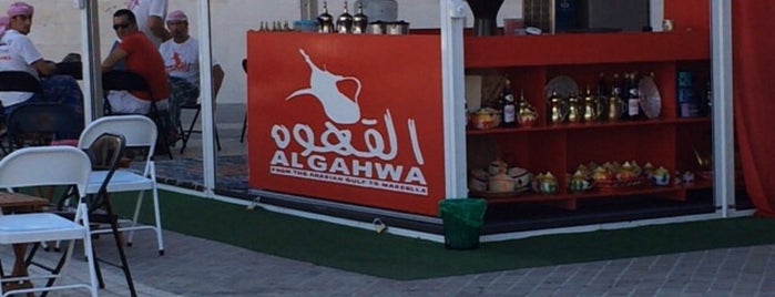 AlGahwa is one of Locais curtidos por Nawal.